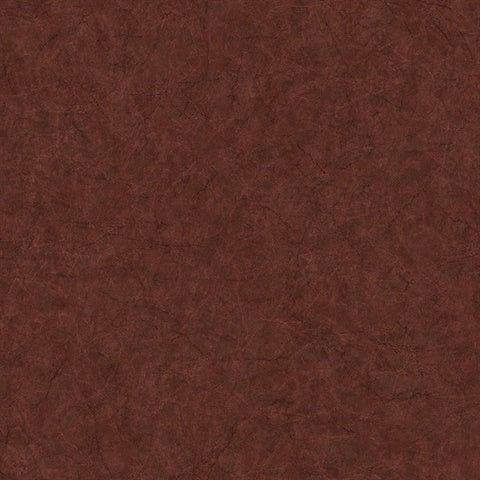 CR81201 Crimson Cracked Leather Wallpaper