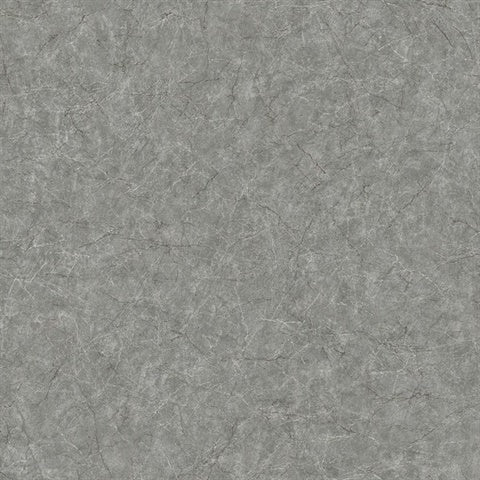 CR81218 Slate Cracked Leather Wallpaper