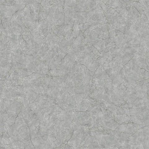 CR81228 Titanium Cracked Leather Wallpaper