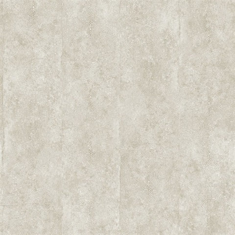 CR81710 Snow Faux Leather Wallpaper