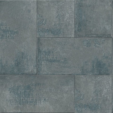 CR81904 Turquoise Aged Stone Wallpaper