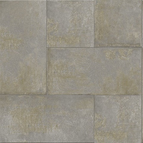 CR81907 Taupe Aged Stone Wallpaper