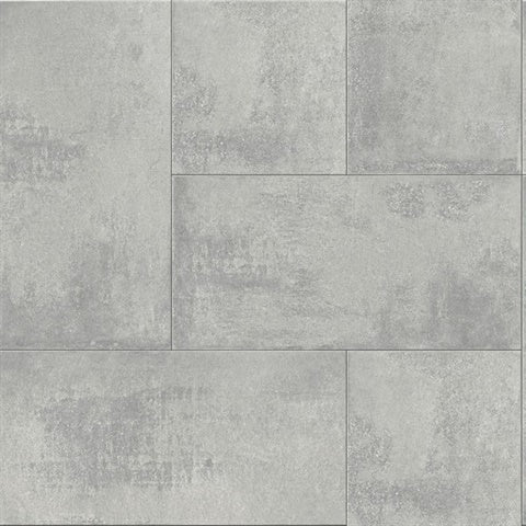 CR81918 Grey Aged Stone Wallpaper