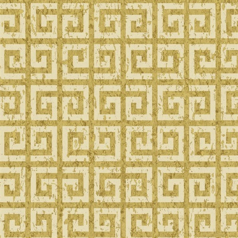 CR82205 Cork Gold Wallpaper