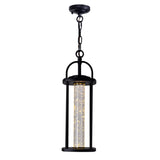 0407P6-1-101 Greenwood LED Outdoor Black Pendant