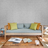 BV30618 Cove gray heavy vinyl Romo faux leather textured contemporary modern wallpaper