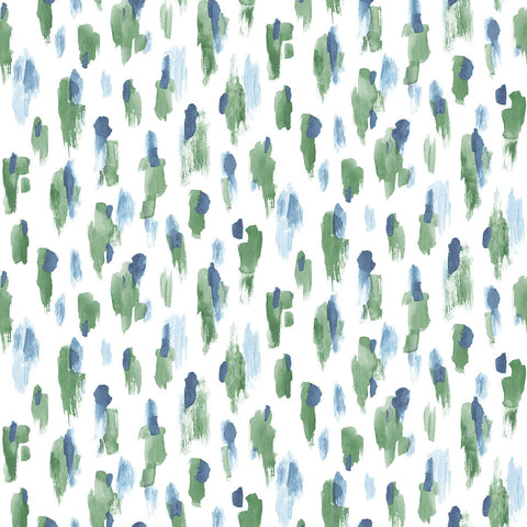 DB10524 Catwalk Navy Green Wallpaper