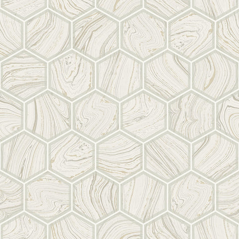 DB10705 Daisy Indigo Neutrals Wallpaper