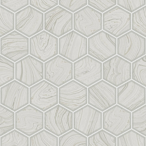 DB10707 Daisy Indigo Greige Wallpaper 