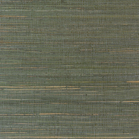 DB46332 Meilin Grasscloth Dry Sage Wallpaper 