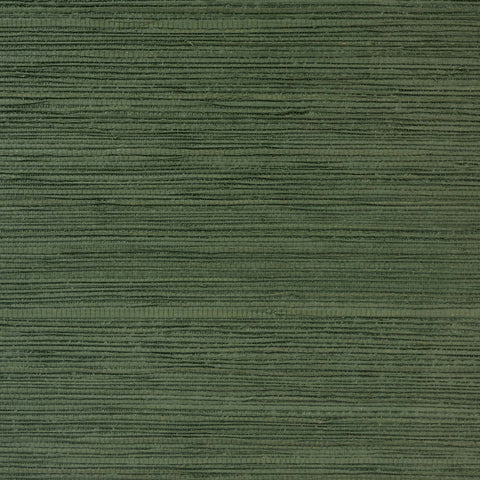 DB46339 Meilin Grasscloth Lake Forest Green Wallpaper 