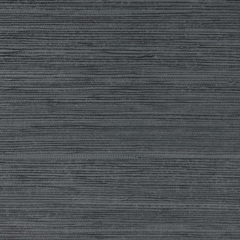 DB46340 Meilin Grasscloth Slate Wallpaper