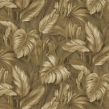 DB73705 Voyage Japan Leaf Umber Mural 