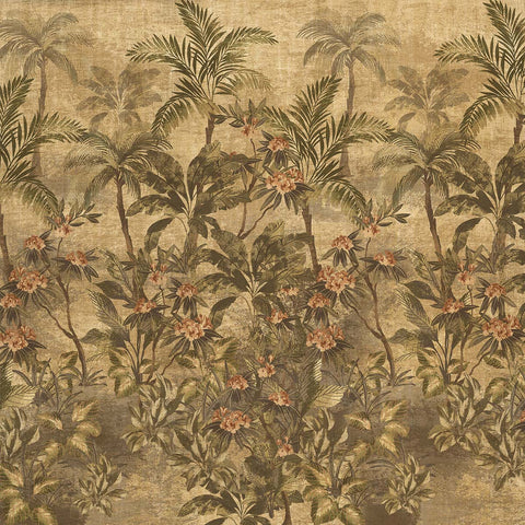 DB73709 Voyage Caribbean Jungle Wheat Mural