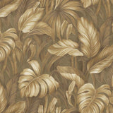 DB73714 Voyage Monstera Umber Wallpaper