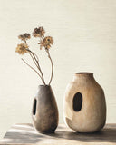 DB73739 Voyage Rafia Parchment Wallpaper