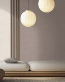 DB73744 Voyage Rafia Rose Mauve Wallpaper