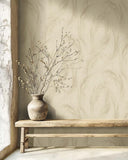 DB73750 Voyage Feather Desert Wallpaper