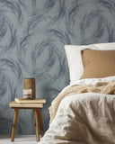 DB73752 Voyage Feather Lakeside Wallpaper