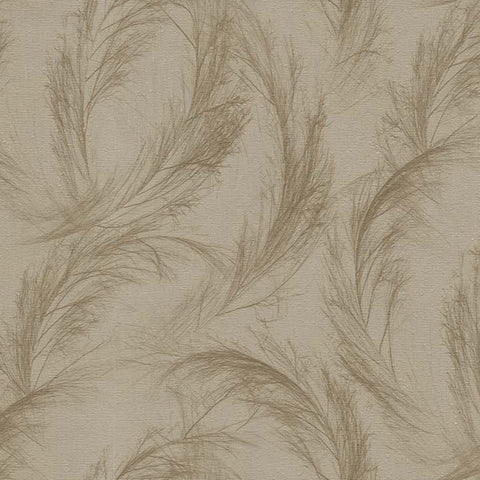 DB73753 Voyage Feather Smokey Wallpaper 