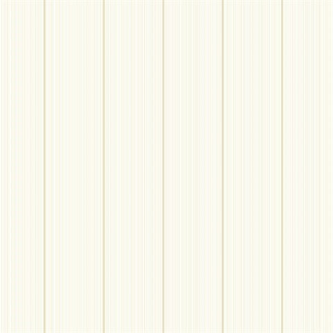 DC61403 Rockefeller Stripe Cream Wallpaper