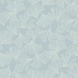 DD3743 Ginkgo Toss Wallpaper Blue York Wallpaper