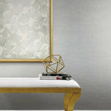 DD3745 Ginkgo Toss Wallpaper Green York Wallpaper