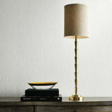 DD3793 Rain Chimes Gold Wallpaper