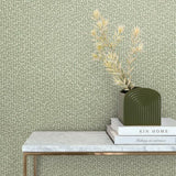 DD3801 Galaxies Green Wallpaper