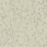 DD3815 Luminous Branches Taupe Silver Wallpaper