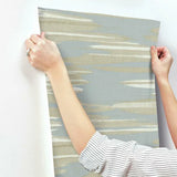 DD3822 Nimbus Blue Neutral Wallpaper 