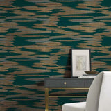 DD3823 Nimbus Dark Teal Wallpaper