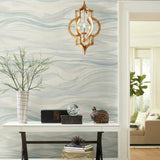 DD3841M Currents Blue Mural Wall Mural