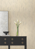 DF3303 Elemental Thread Neutral Pearl Silver Wallpaper