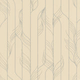 DF3303 Elemental Thread Neutral Pearl Silver Wallpaper
