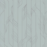 DF3304 Elemental Thread Blue Silver Wallpaper