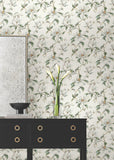DF3311 Garden Jewels White Wallpaper