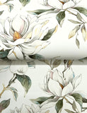 DF3311 Garden Jewels White Wallpaper