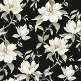 DF3313 Garden Jewels Black Wallpaper