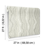 DF3323 Mineral Shimmer Gray Pearl Wallpaper