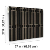 DF3328 Terrace Black Wallpaper 