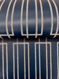 DF3329 Terrace Navy Wallpaper