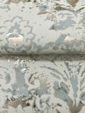 DF3331 Velvet Crush Damask Taupe Gold Wallpaper