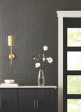 DF3336 Uptown Glam Black Gold Wallpaper