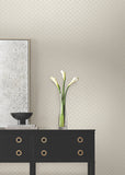 DF3337 Uptown Glam Beige Wallpaper