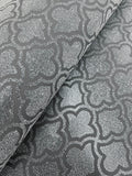 DF3338 Uptown Glam Charcoal Wallpaper