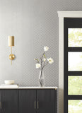 DF3339 Uptown Glam White Wallpaper