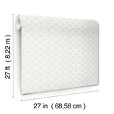 DF3339 Uptown Glam White Wallpaper