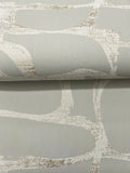DF3354 Craftsman Geometric Taupe Wallpaper