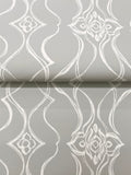 DF3374 Pirouette Grey Wallpaper 